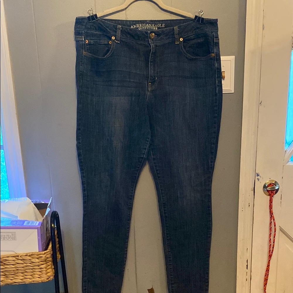 American Eagle Outfitters Women's Blue Jeans